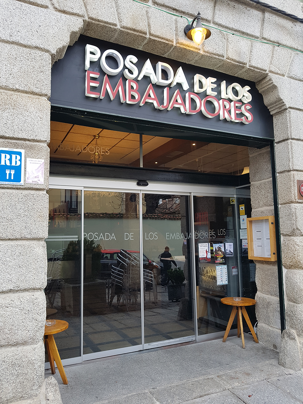 Carta posada embajadores